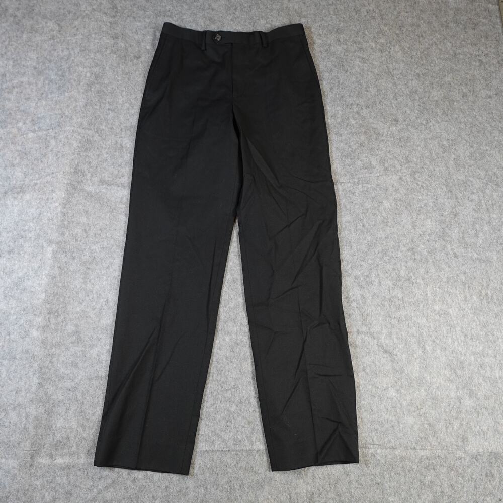 Ralph Lauren Pants Womens 27x29 Dress Straight Leg Black High Rise Office Career
